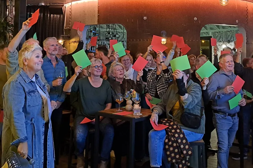 veel enthousiasme bij de publieksrondes
