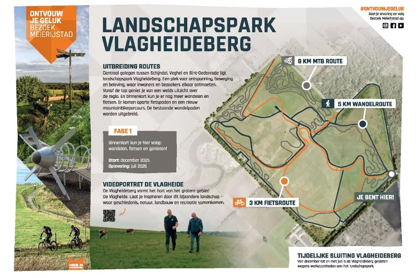 Informatiebord Vlagheide