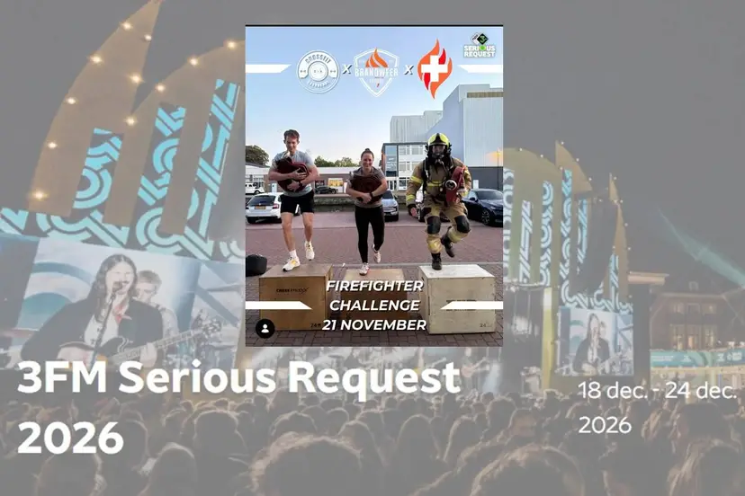 3FM Serious Request Brandweer Veghel 0