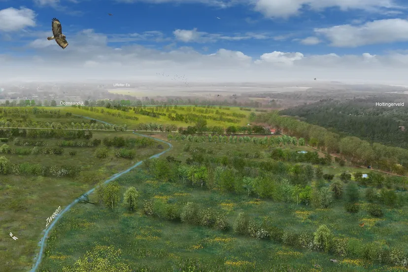 vogelvluchtimpressie ootmaanlanden lr