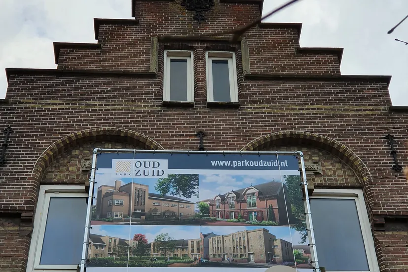 meppel bouwbord park oud zuid