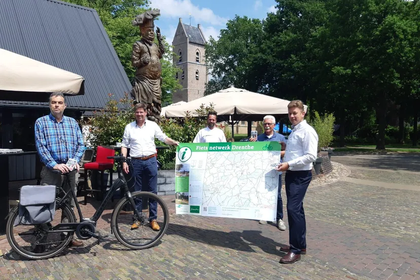 nieuwe fietsknooppuntenkaart in drenthe