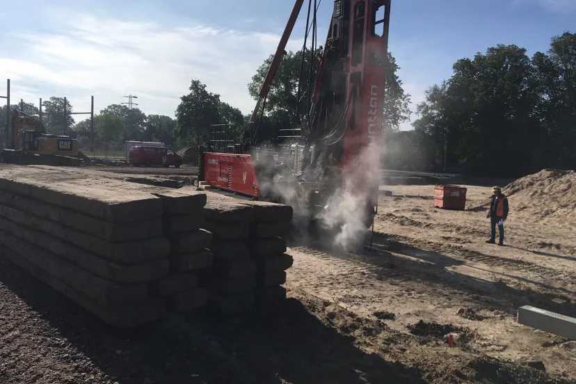 randweg nieuwbouw persfoto