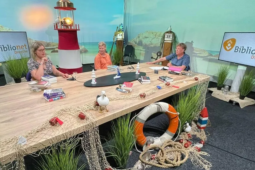 talkshow boeken in het zonnetje c biblionet drenthe