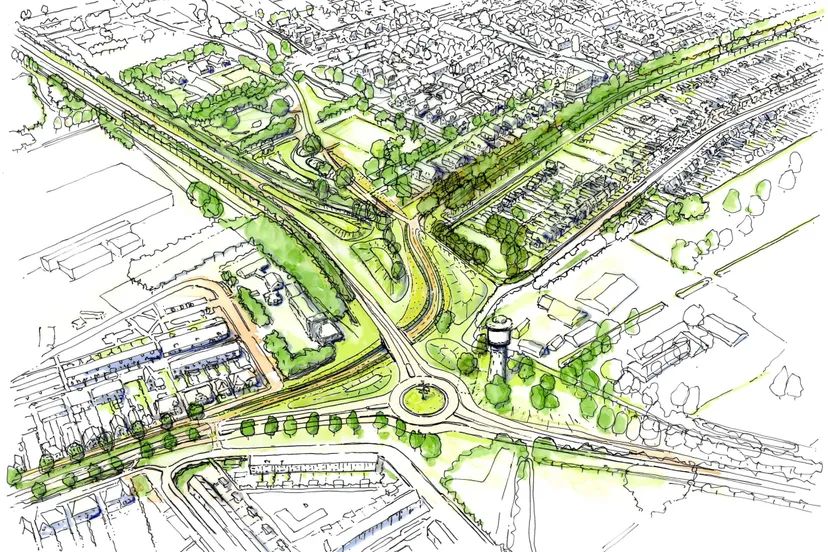 watertoren fietstunnelklein