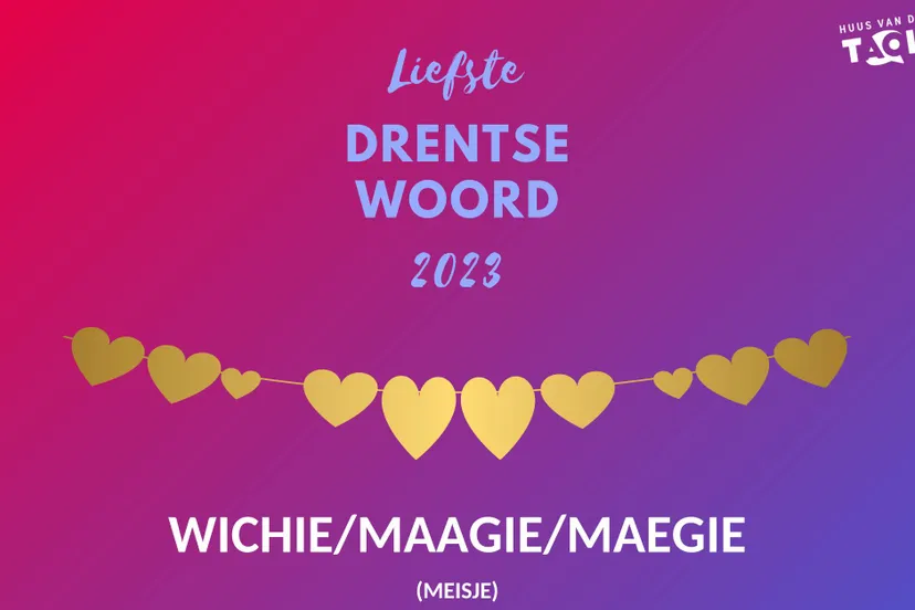 dre liefste drentse woord van 2023