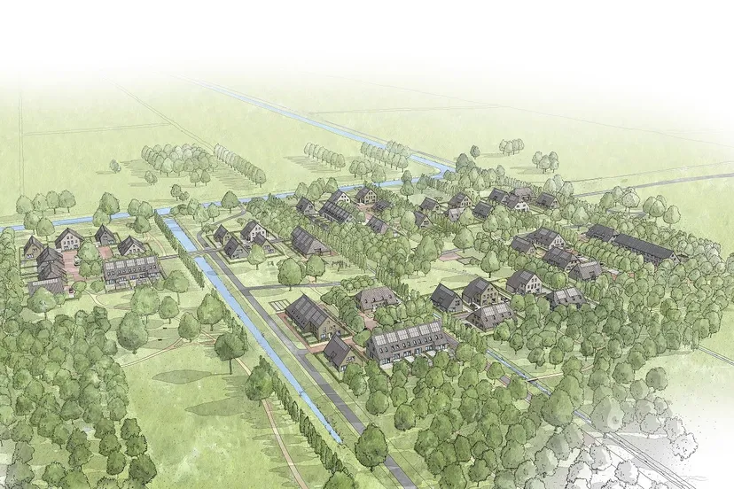 mep vogelvlucht de tuinkamer meppel vanwonen