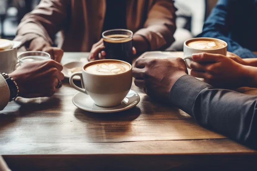 mep rouwcafe koffie handen