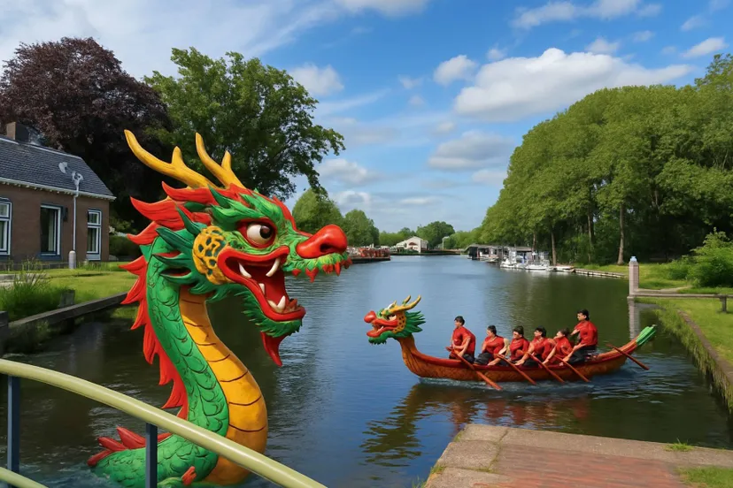 Diever drakenbootrace