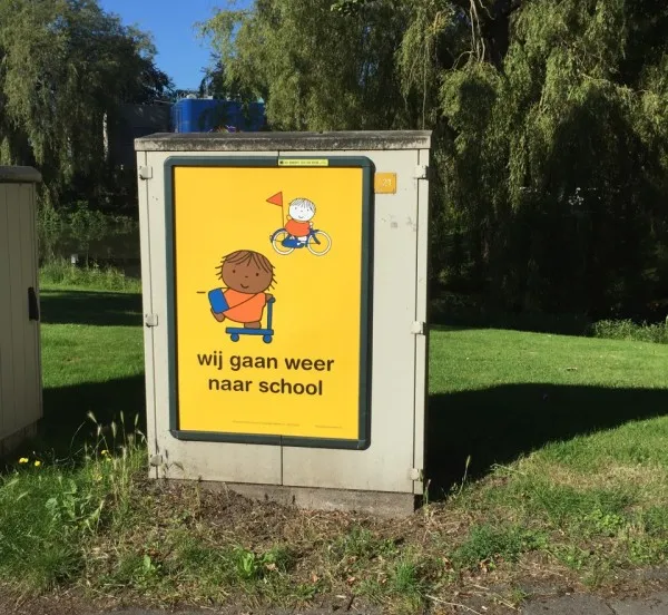 a0 frames leer in het verkeer