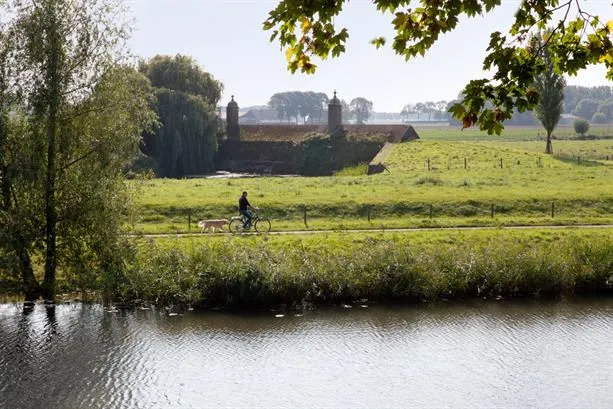 fietsroutes in moerdijk