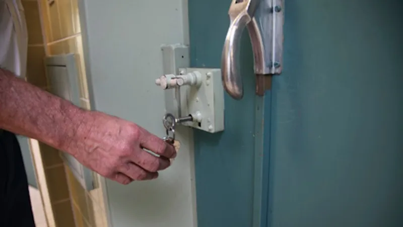 ingesloten op politiebureau 2