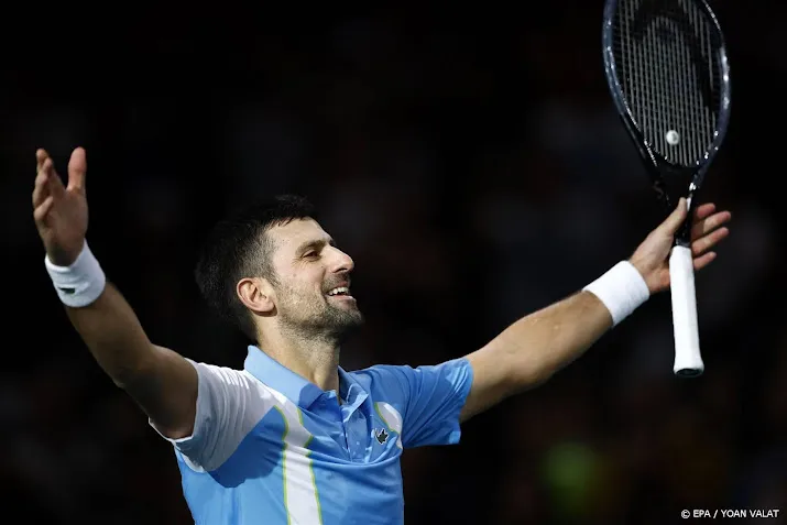 djokovic na nieuwe driesetter finalist in parijs