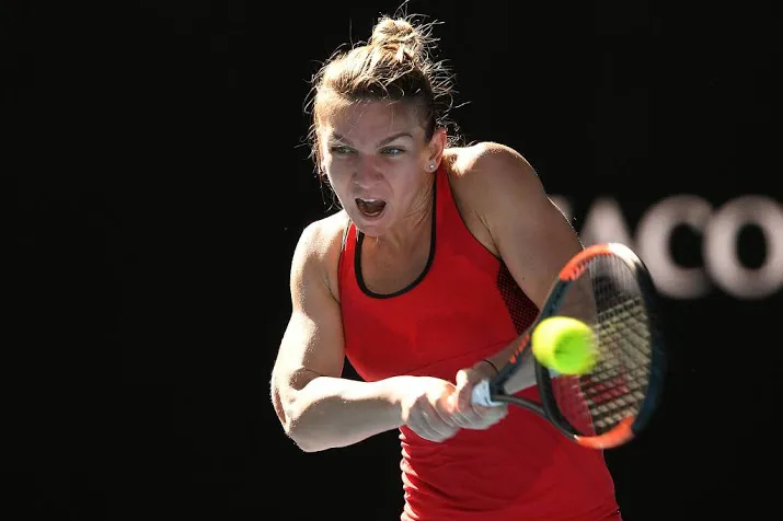 halep door naar tweede ronde