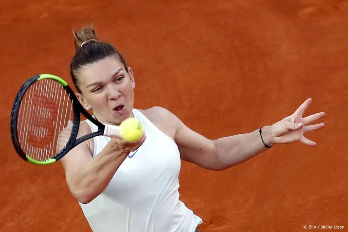 halep laat zich verrassen door vondrousova