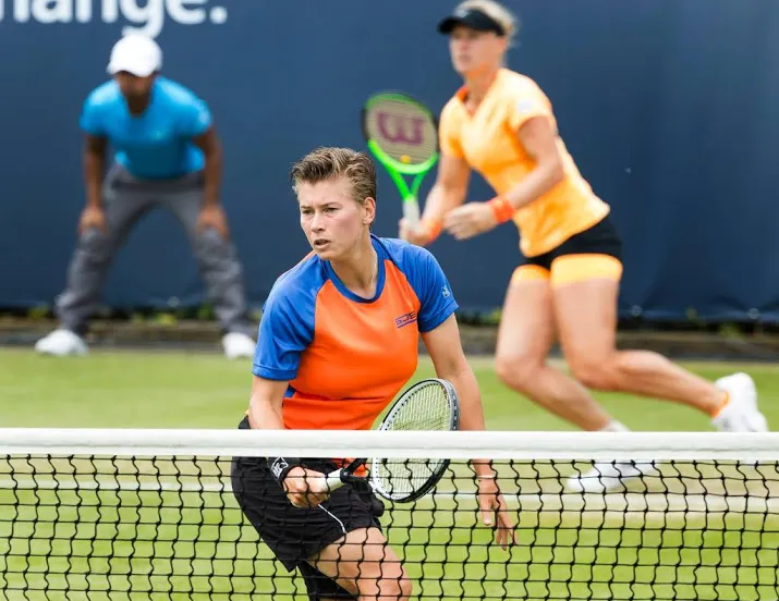schuurs naar dubbelfinale in rome