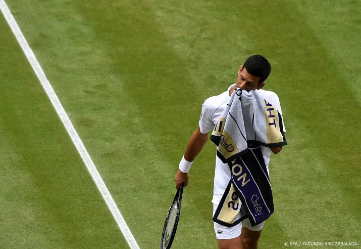 djokovic voor zevende keer naar eindstrijd op wimbledon
