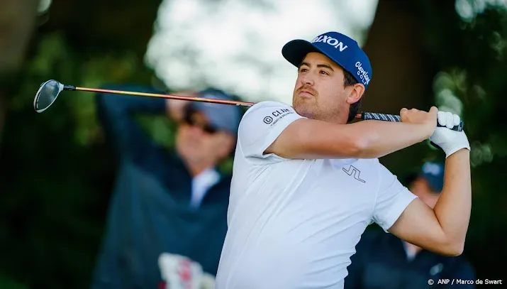 golfer van driel stijgt bij dutch open naar zevende plaats