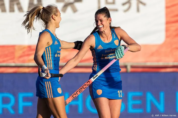 hockeysters ruim langs belgie in pro league