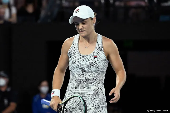 tennisster barty doet niet mee aan indian wells en miami