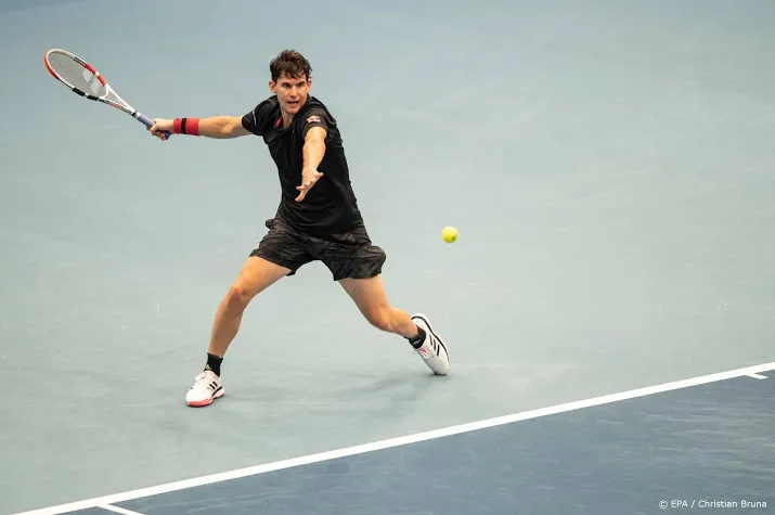 thiem meldt zich af voor tennistoernooi parijs