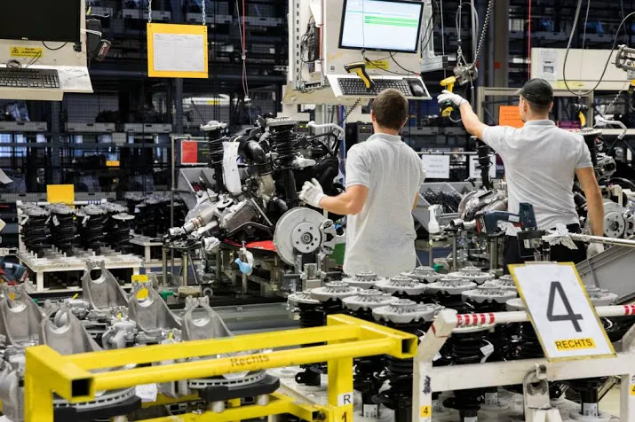 vijf jaar aanhoudende groei in industrie