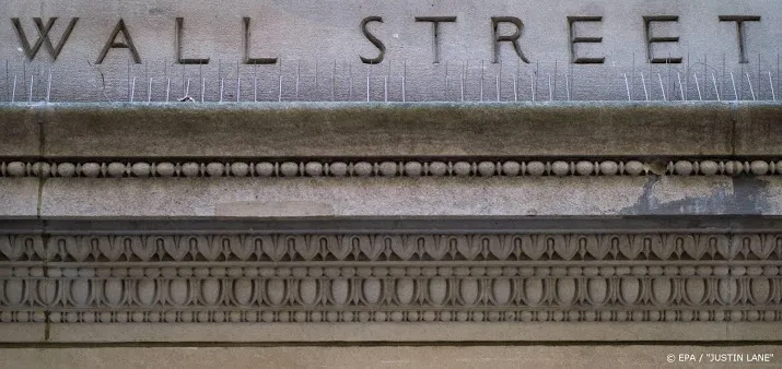 wall street kleurt groen