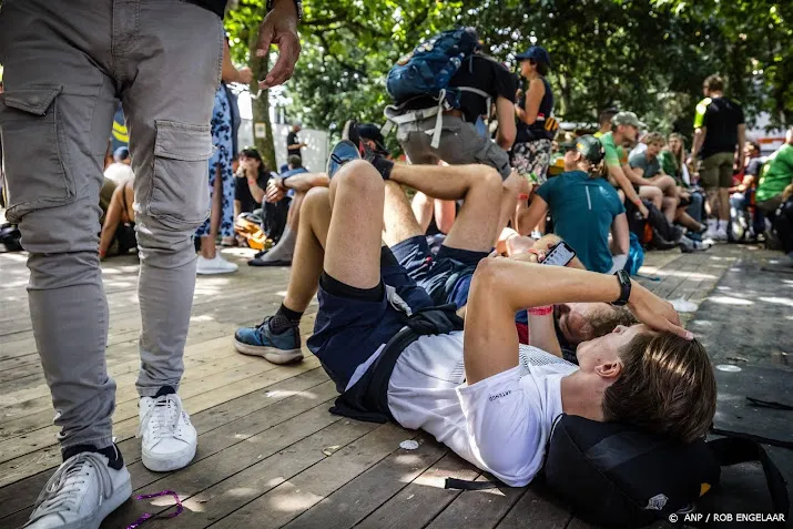1354 lopers uitgevallen op derde dag vierdaagse