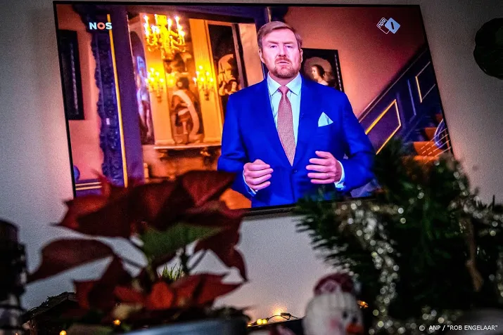 15 miljoen kijkers voor kersttoespraak van de koning