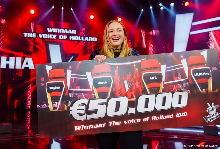 18 miljoen mensen zien sophia the voice winnen