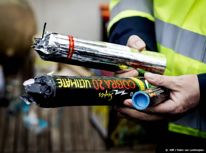 205 904 kilo illegaal vuurwerk in beslag genomen in 2021