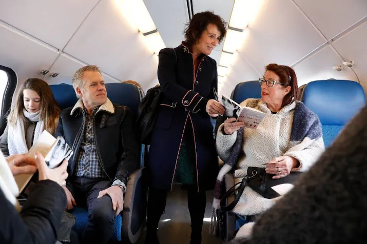 250 000 reizigers treinen gratis met griet