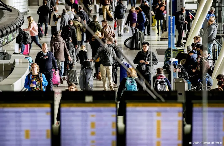 260 vluchten op schiphol geannuleerd door storm