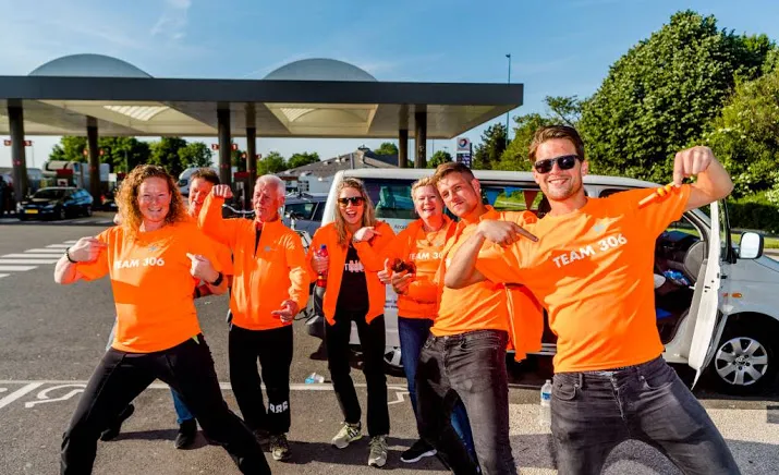 309 teams van start in roparun