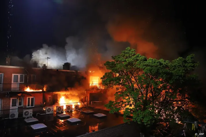 40 huizen haagse schilderswijk tijdelijk onbewoonbaar na brand