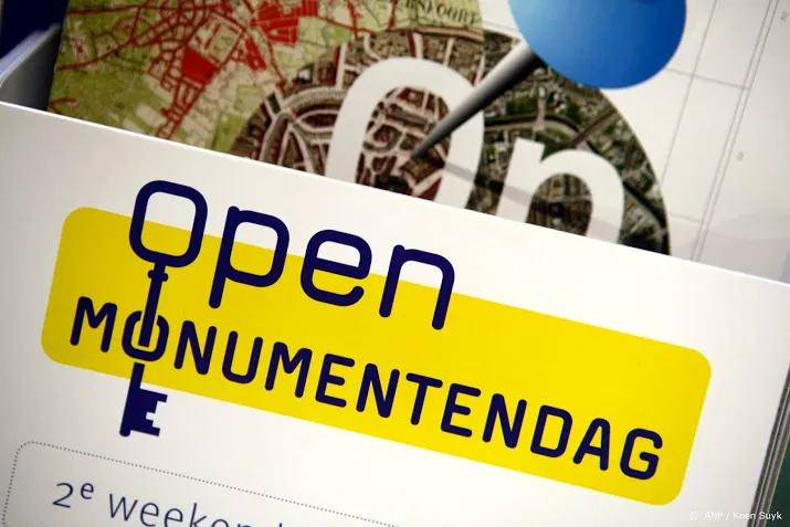 5000 attracties bij open monumentendagen