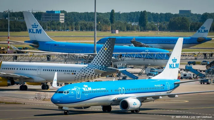 61 vluchten klm geannuleerd