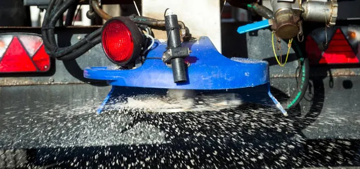 7 miljoen kilo zout op nederlandse wegen