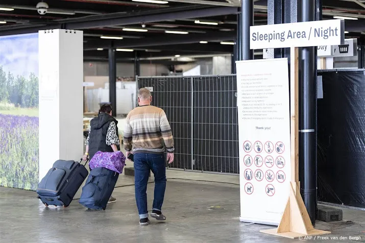 77 oekrainers in opvang jaarbeurs toch blijven deuren dicht
