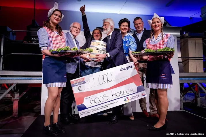 81 000 euro opgehaald met eerste vaatje nieuwe haring