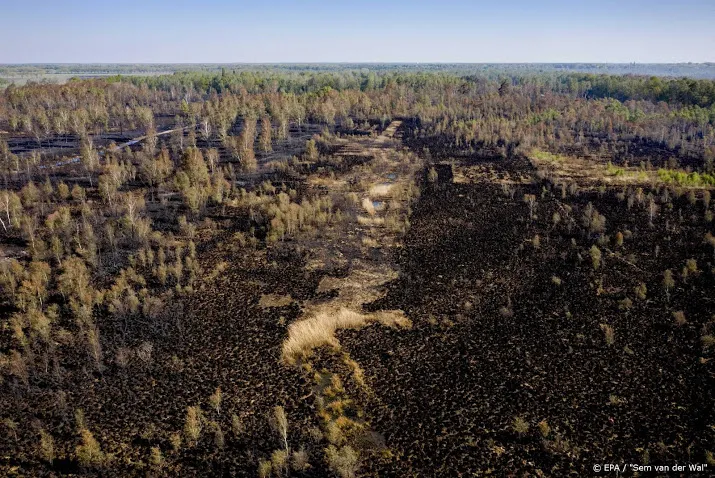 aangifte staatsbosbeheer na brand in deurnese peel