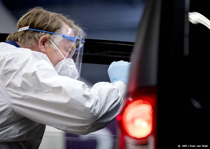 aantal coronabesmettingen nagenoeg op hetzelfde niveau