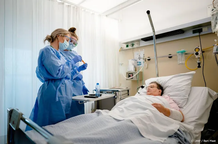 aantal coronapatienten in nederlandse ziekenhuizen iets afgenomen