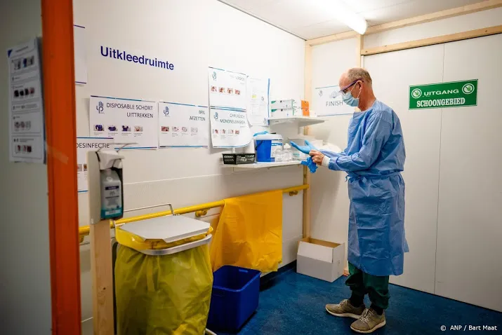 aantal coronapatienten in ziekenhuizen loopt op tot ruim 2400