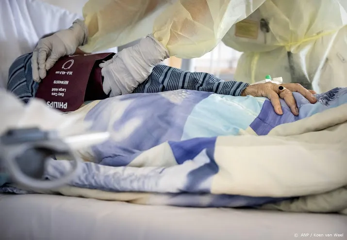 aantal coronapatienten in ziekenhuizen verder omlaag