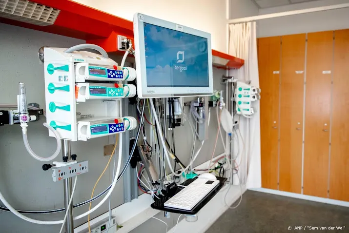 aantal coronopatienten op ic daalt licht