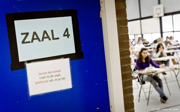 aantal examenklachten opnieuw gedaald
