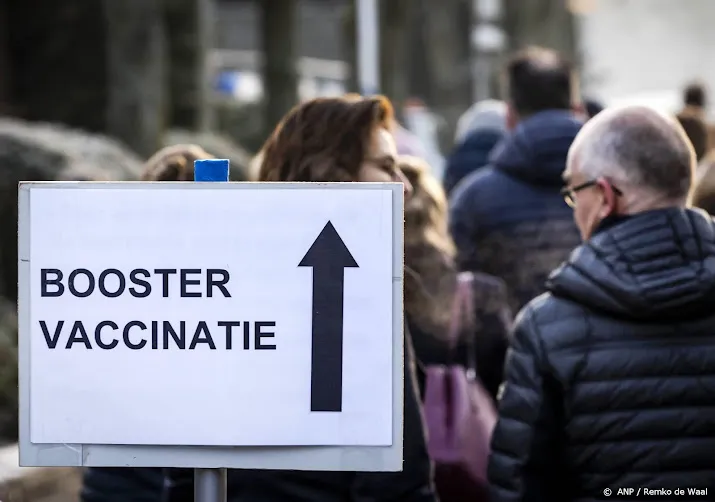 aantal mensen dat boosterprik haalt daalt verder