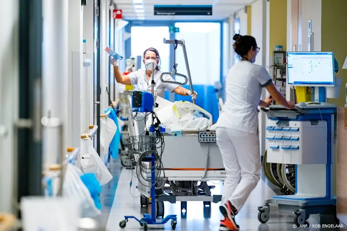 aantal opgenomen coronapatienten stijgt heel licht