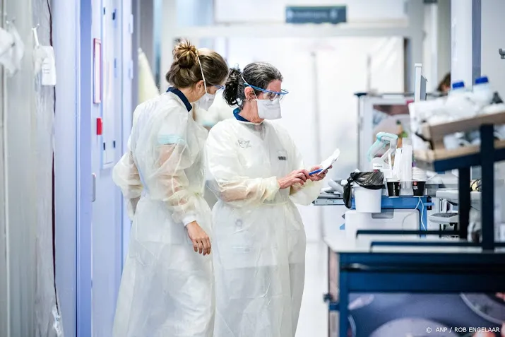 aantal opgenomen coronapatienten weer een klein beetje omlaag